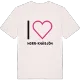 Jag älskar Norr-Knäsjön t-shirt stort tryck