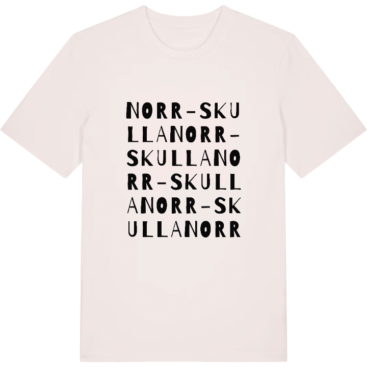 Norr-Skulla ordlek t-shirt – t-shirt från PinShirt