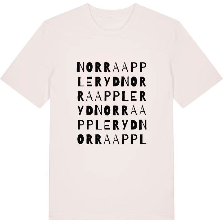 Norra Appleryd ordlek t-shirt – t-shirt från PinShirt