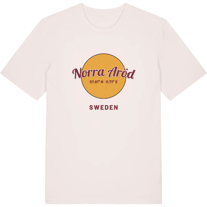 Norra Aröd cirkel t-shirt – t-shirt från PinShirt