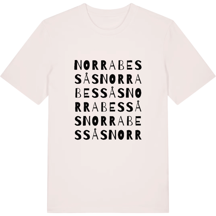 Norra Bessås ordlek t-shirt – t-shirt från PinShirt