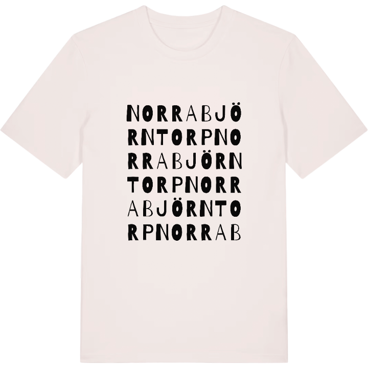 Norra Björntorp ordlek t-shirt – t-shirt från PinShirt