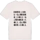 Norra Bollasjö ordlek t-shirt