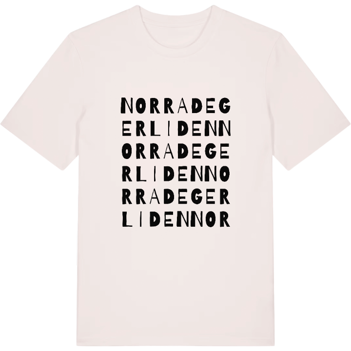 Norra Degerliden ordlek t-shirt – t-shirt från PinShirt