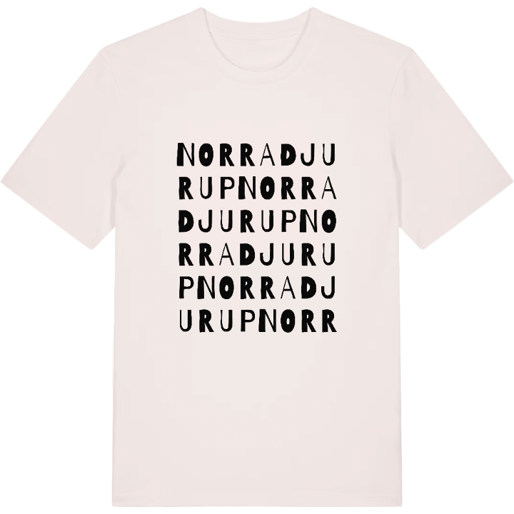 Norra Djurup ordlek t-shirt – t-shirt från PinShirt