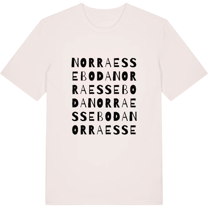 Norra Esseboda ordlek t-shirt – t-shirt från PinShirt