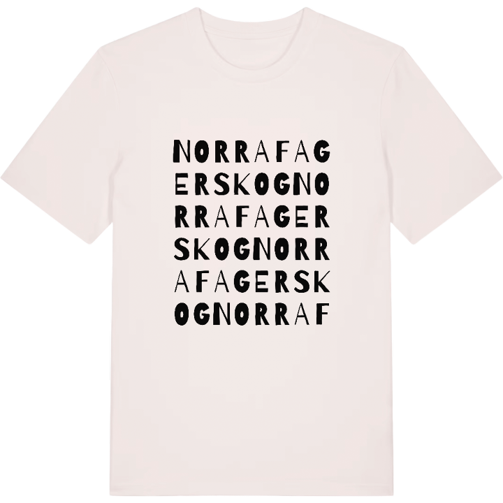 Norra Fagerskog ordlek t-shirt – t-shirt från PinShirt