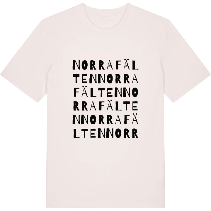 Norra fälten ordlek t-shirt – t-shirt från PinShirt