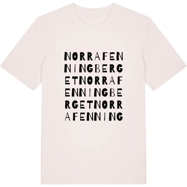Norra Fenningberget ordlek t-shirt – t-shirt från PinShirt