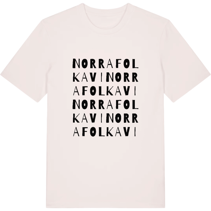 Norra Folkavi ordlek t-shirt – t-shirt från PinShirt