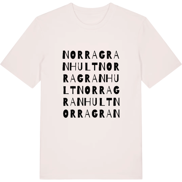 Norra Granhult ordlek t-shirt – t-shirt från PinShirt