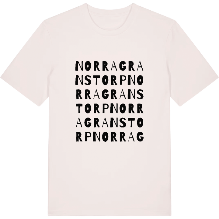 Norra Granstorp ordlek t-shirt – t-shirt från PinShirt