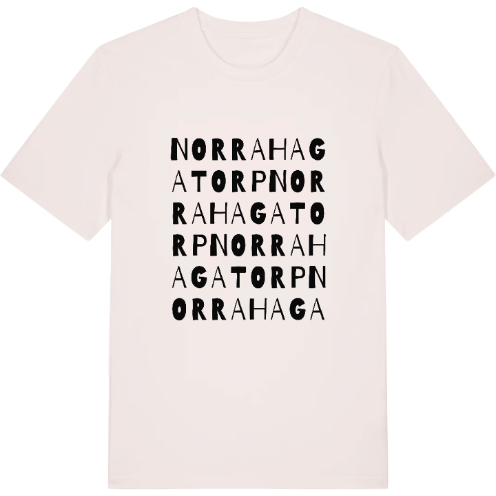 Norra Hagatorp ordlek t-shirt – t-shirt från PinShirt