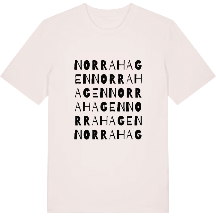 Norra Hagen ordlek t-shirt – t-shirt från PinShirt