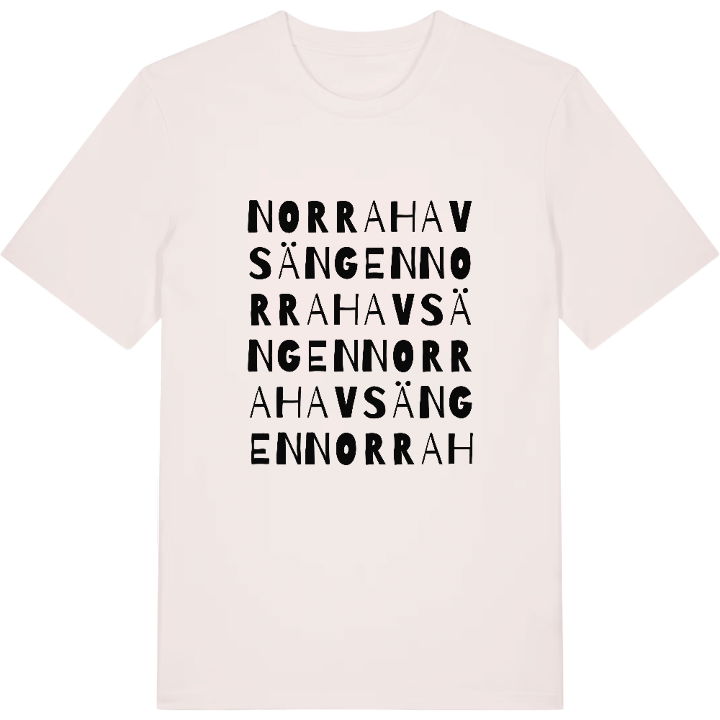 Norra Havsängen ordlek t-shirt – t-shirt från PinShirt