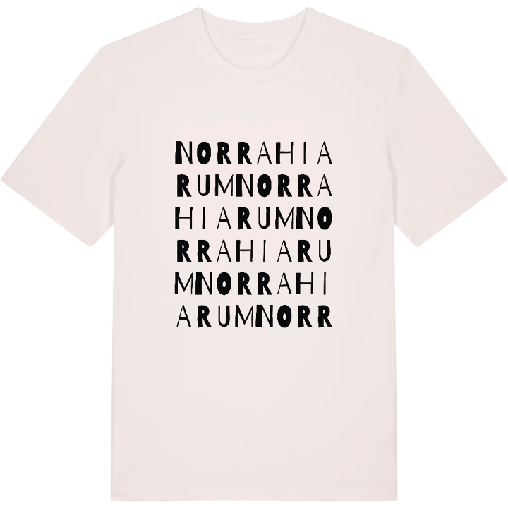 Norra Hiarum ordlek t-shirt – t-shirt från PinShirt
