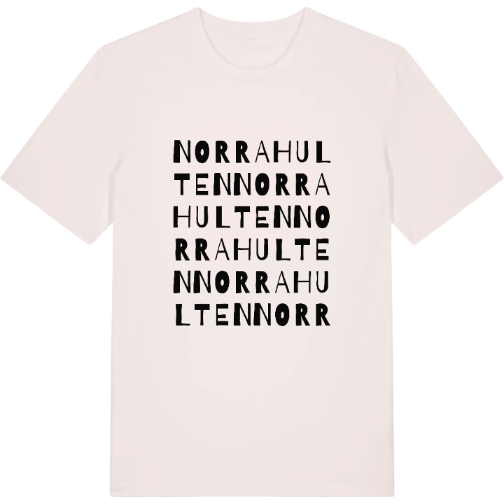 Norra Hulten ordlek t-shirt – t-shirt från PinShirt