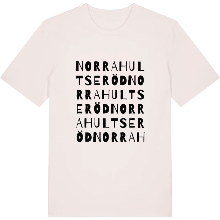 Norra Hultseröd ordlek t-shirt – t-shirt från PinShirt