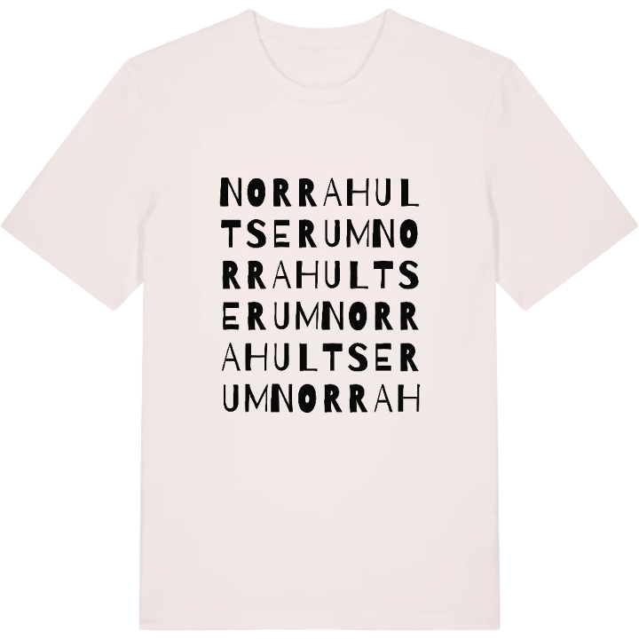 Norra Hultserum ordlek t-shirt – t-shirt från PinShirt
