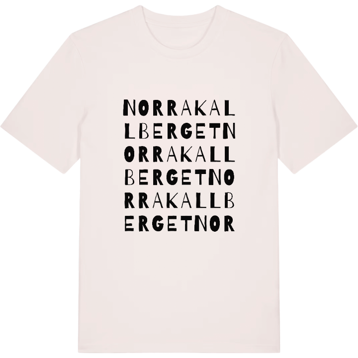 Norra Kallberget ordlek t-shirt – t-shirt från PinShirt