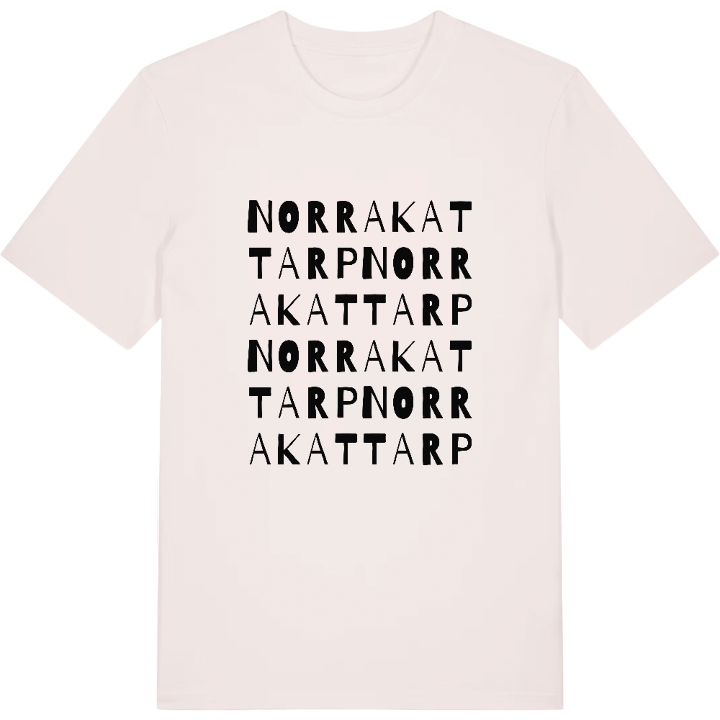 Norra Kattarp ordlek t-shirt – t-shirt från PinShirt