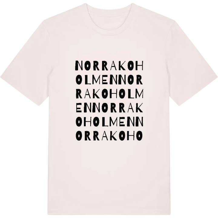 Norra Koholmen ordlek t-shirt – t-shirt från PinShirt