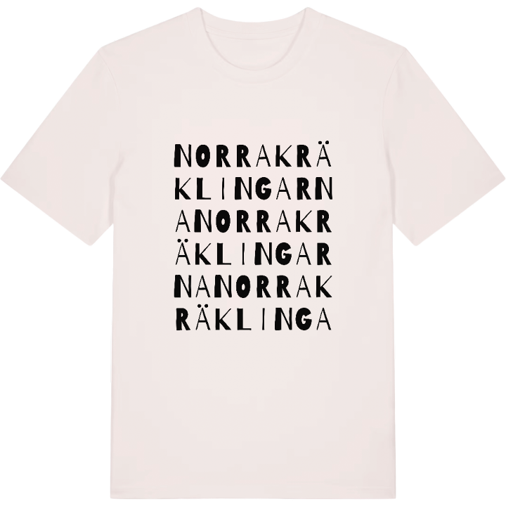 Norra Kräklingarna ordlek t-shirt – t-shirt från PinShirt