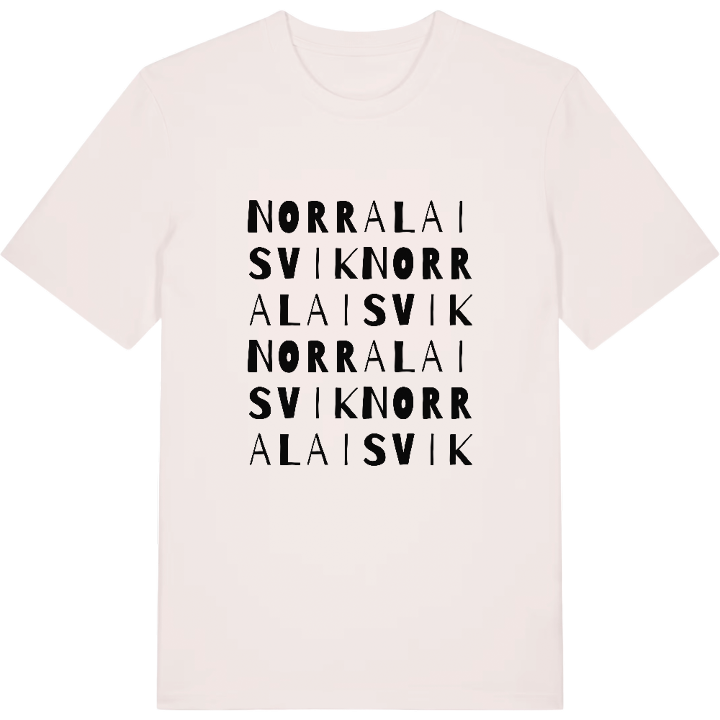 Norra Laisvik ordlek t-shirt – t-shirt från PinShirt