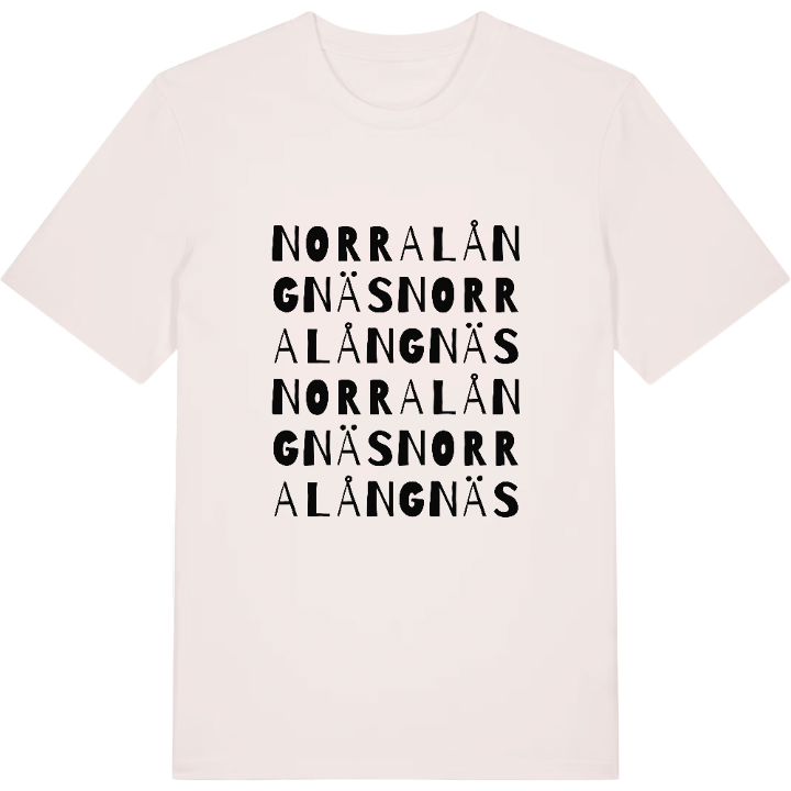 Norra Långnäs ordlek t-shirt – t-shirt från PinShirt
