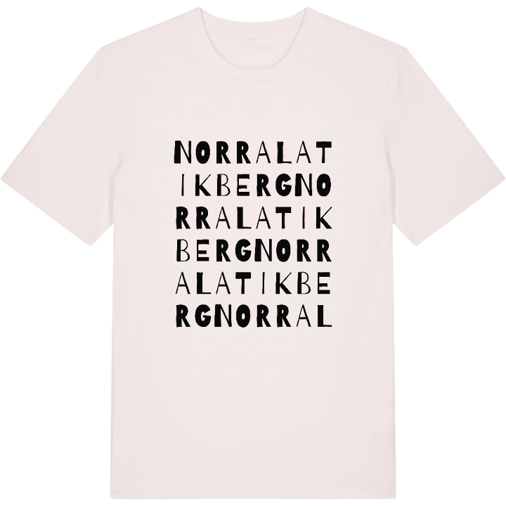 Norra Latikberg ordlek t-shirt – t-shirt från PinShirt