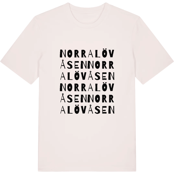 Norra Lövåsen ordlek t-shirt – t-shirt från PinShirt