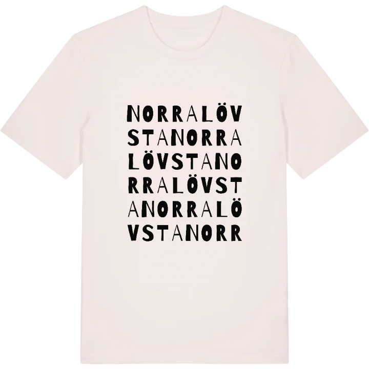 Norra Lövsta ordlek t-shirt – t-shirt från PinShirt