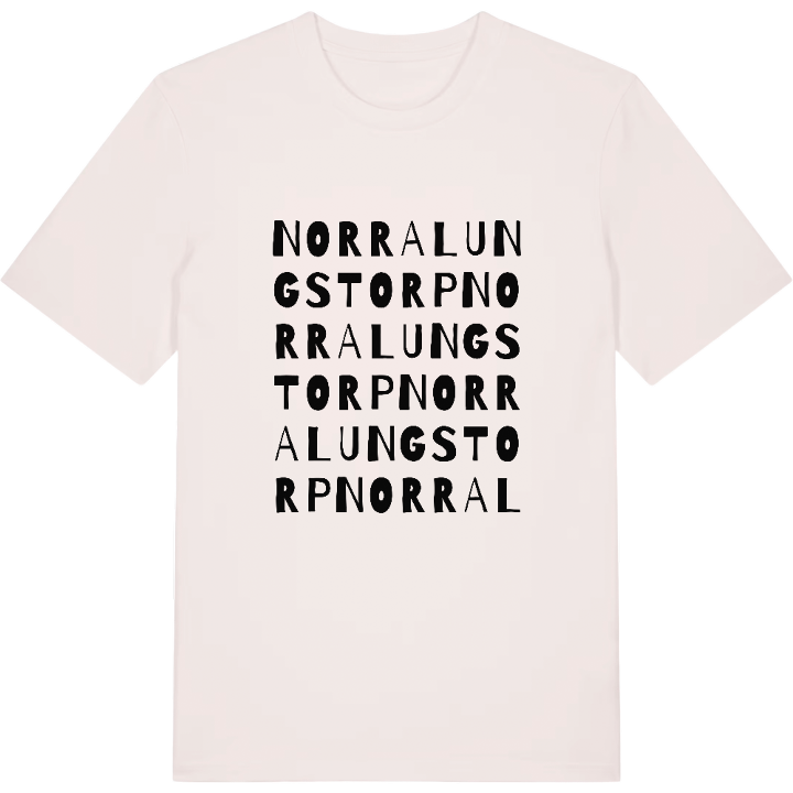 Norra Lungstorp ordlek t-shirt – t-shirt från PinShirt