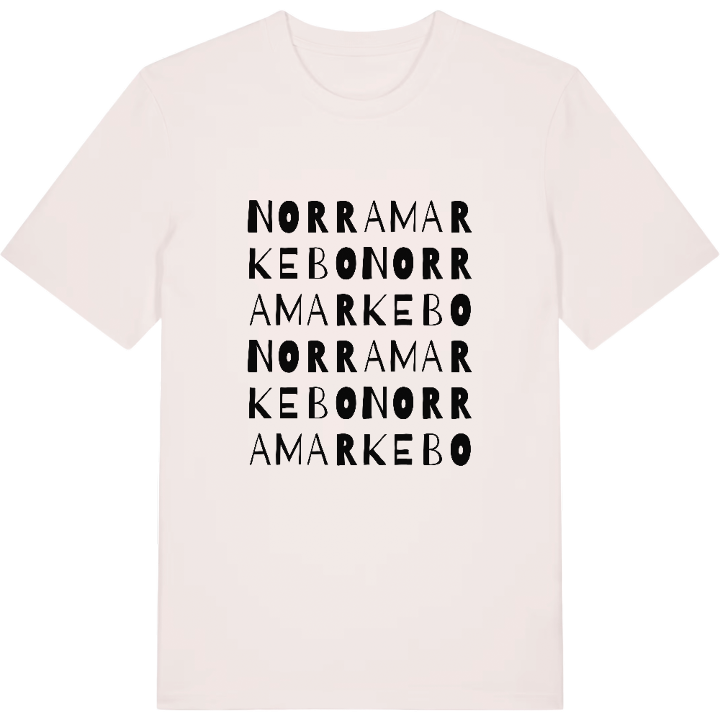 Norra Markebo ordlek t-shirt – t-shirt från PinShirt