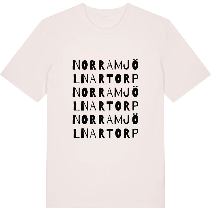 Norra Mjölnartorp ordlek t-shirt – t-shirt från PinShirt
