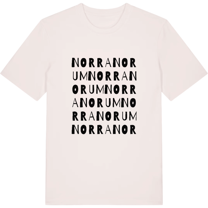 Norra Norum ordlek t-shirt – t-shirt från PinShirt