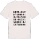 Norra Öjenäs ordlek t-shirt