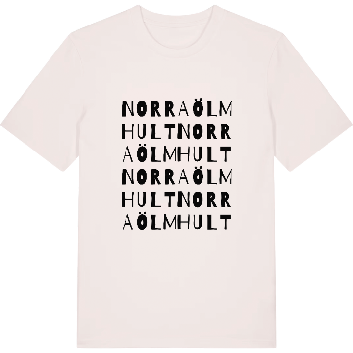 Norra Ölmhult ordlek t-shirt – t-shirt från PinShirt