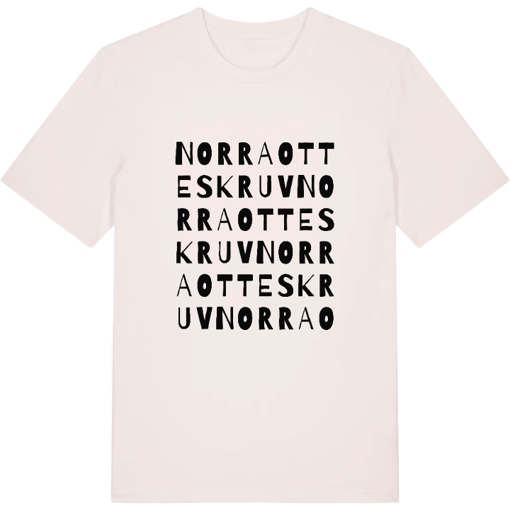 Norra Otteskruv ordlek t-shirt – t-shirt från PinShirt
