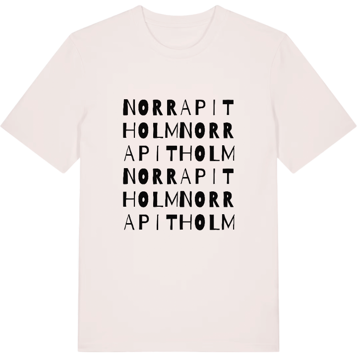 Norra Pitholm ordlek t-shirt – t-shirt från PinShirt