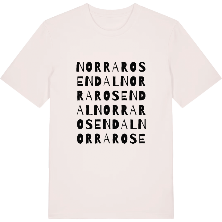 Norra Rosendal ordlek t-shirt – t-shirt från PinShirt