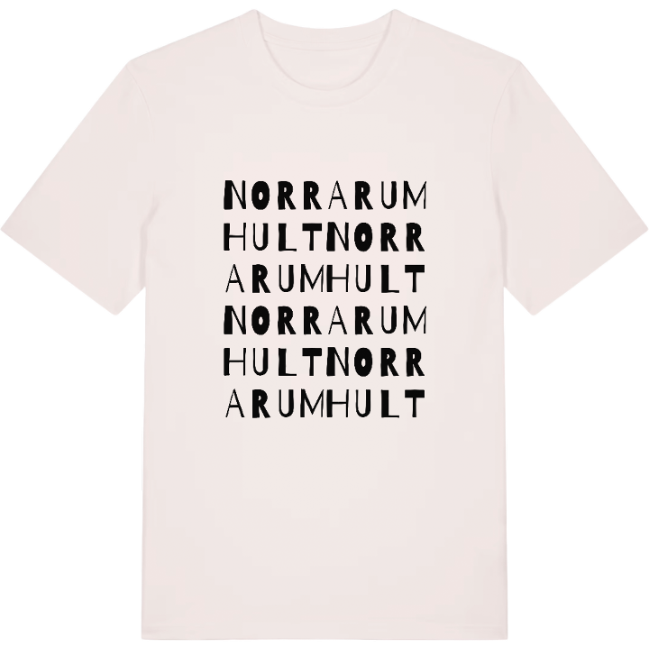 Norra Rumhult ordlek t-shirt – t-shirt från PinShirt