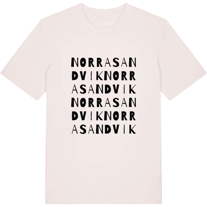 Norra Sandvik ordlek t-shirt – t-shirt från PinShirt