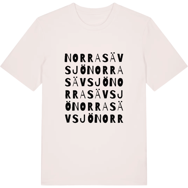 Norra Sävsjö ordlek t-shirt – t-shirt från PinShirt