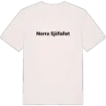 Norra Sjöfallet fetstil t-shirt