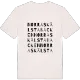 Norra Skälstabacken ordlek t-shirt