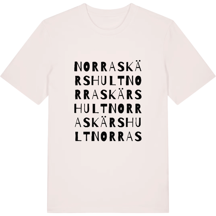 Norra Skärshult ordlek t-shirt – t-shirt från PinShirt