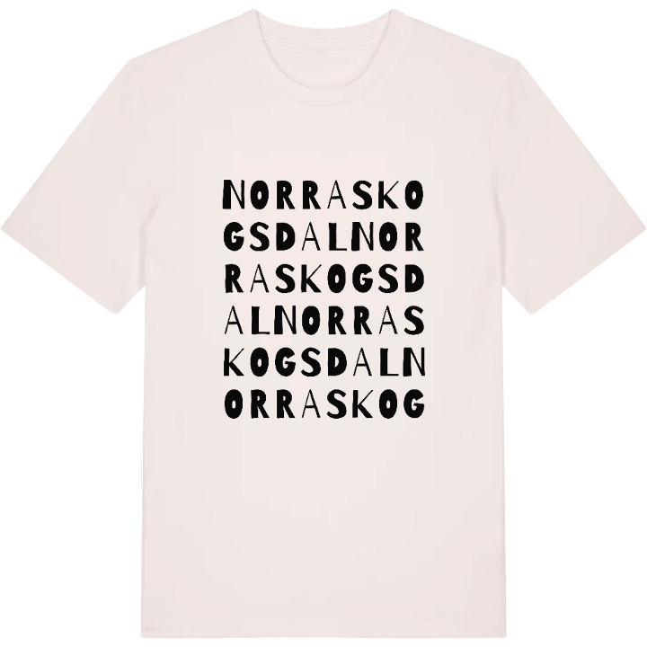 Norra skogsdal ordlek t-shirt – t-shirt från PinShirt