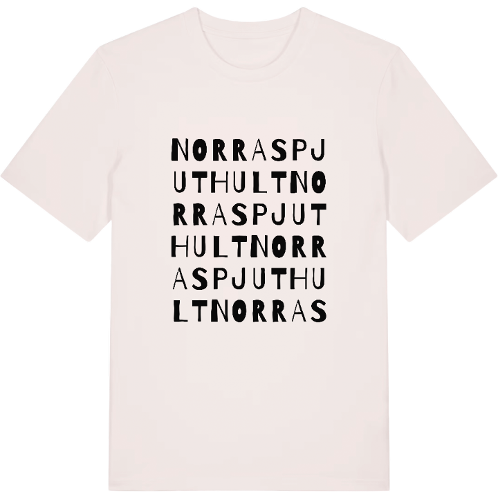 Norra Spjuthult ordlek t-shirt – t-shirt från PinShirt