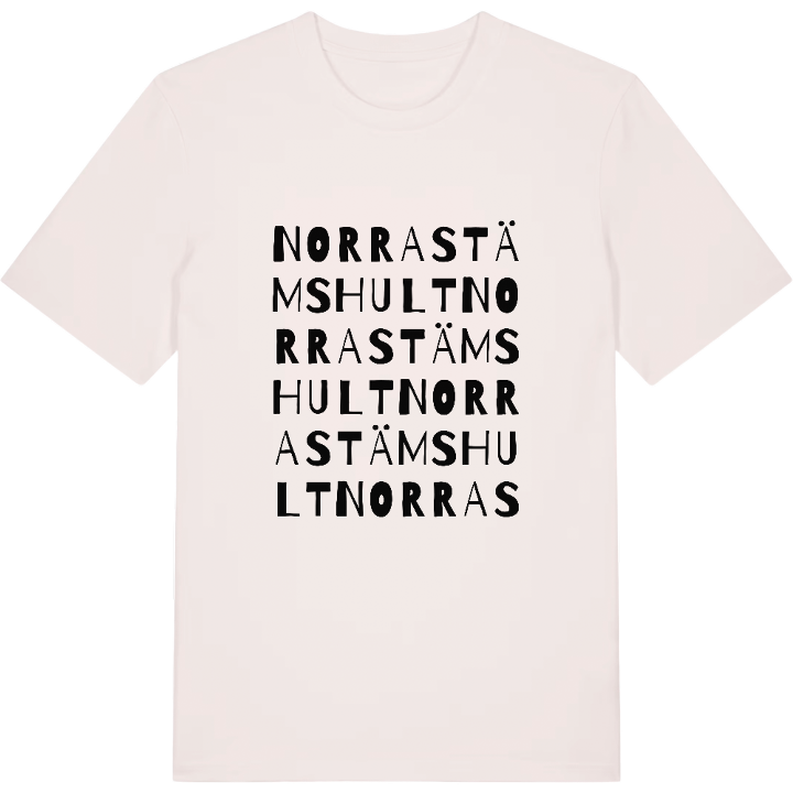 Norra Stämshult ordlek t-shirt – t-shirt från PinShirt